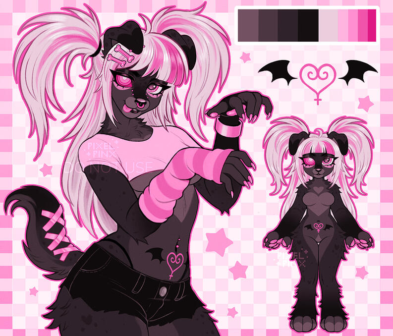 Symmetrical Chibi One View + Waist Up Outfit Shot ($145usd) Symmetrical Chibi One View + Waist Up Outfit Shot ($145usd)