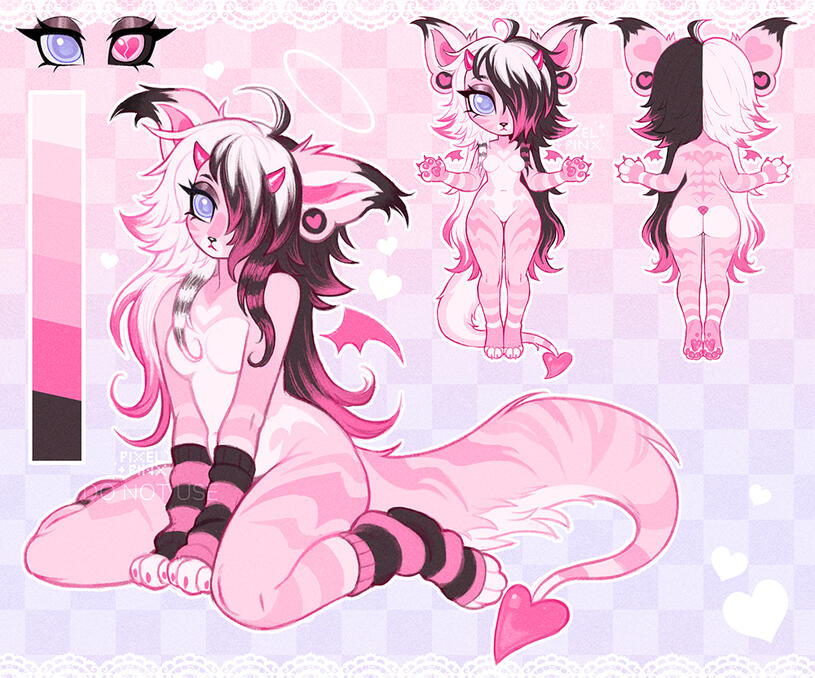 Chibi Symmetrical Two View + Full Body ($205usd)